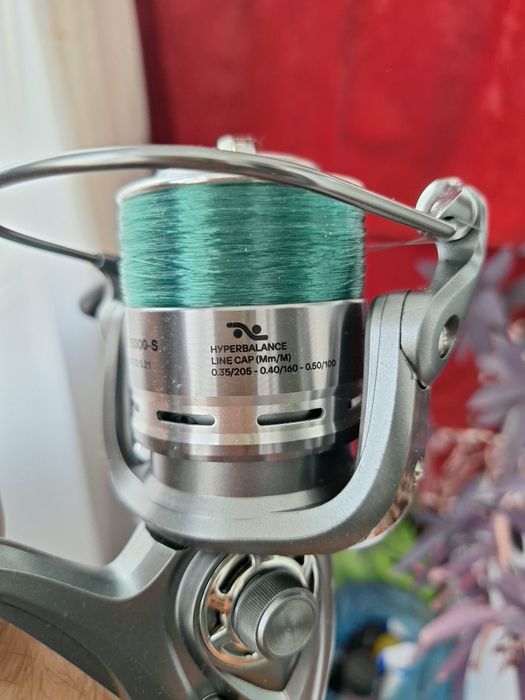 Lansetă telescopică + mulinetă Free-Spool 5000-S – gata de pescuit
