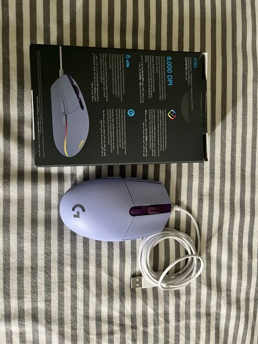 Геймърска мишка Logitech Lightsync