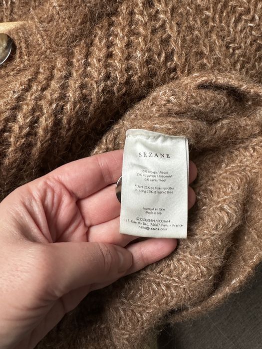 Sezane cardigan lana S