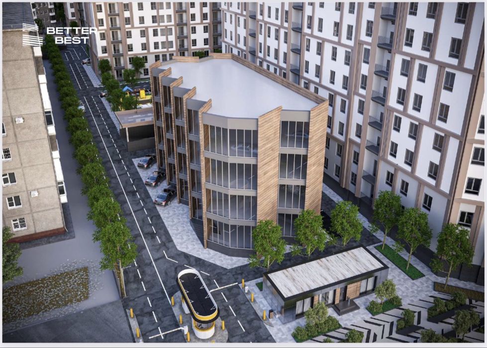 Новостройка в центре города — готовый ремонт при получении ключей