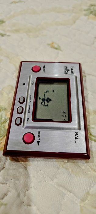 Ball game and watch