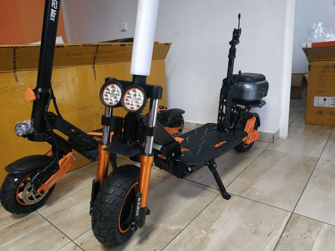 НОВА! KUGOO KIRIN M5 PRO 80км 55km/h Електрическа тротинетка гр. Бургас ...