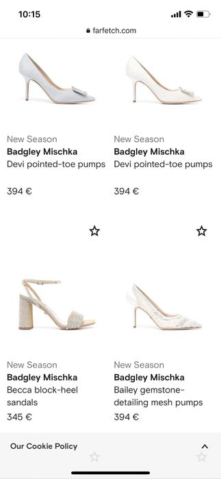 Pantofi de mAtase noi marime 36 Badgley Mischka
