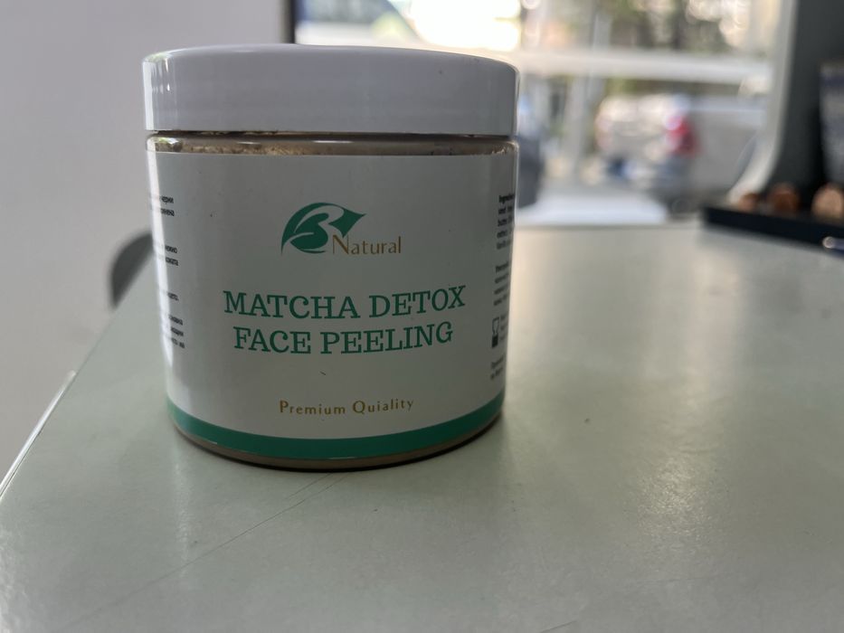 Natural Matcha Detox Face Peeling – пилинг за лице