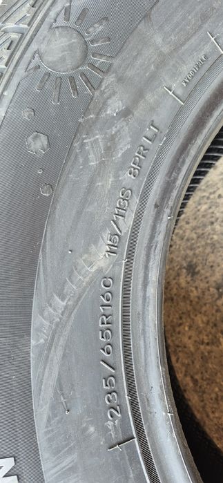 4 anvelope noi M+S Tercelo 235/65/16C,dot 2025.Pretul este pe bucata.