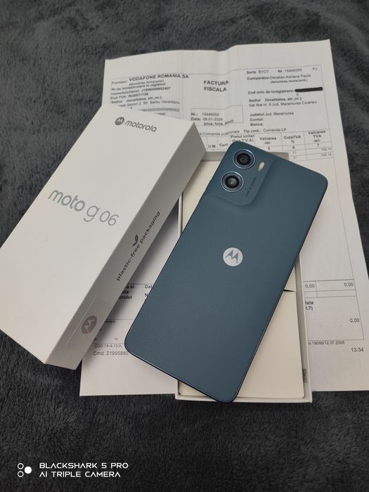 Vând Motorola G06 256GB Tapestry 4G