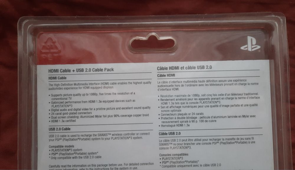 Set Cablu HDMI + USB Playstation 3