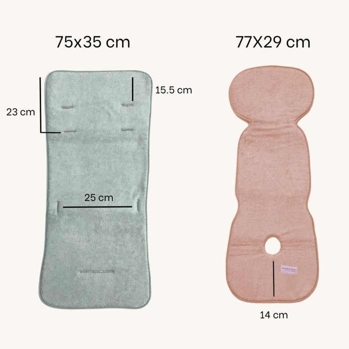 Оригинална дишаща подложка на италианския бранд bamoom+