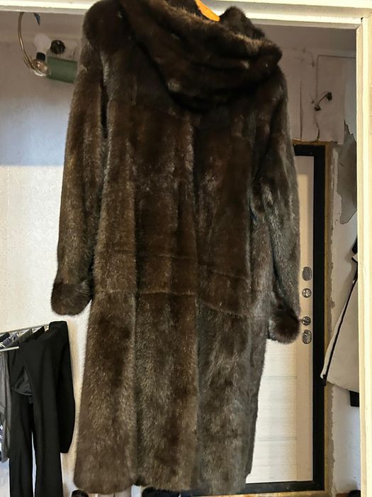 Норковая шуба зима