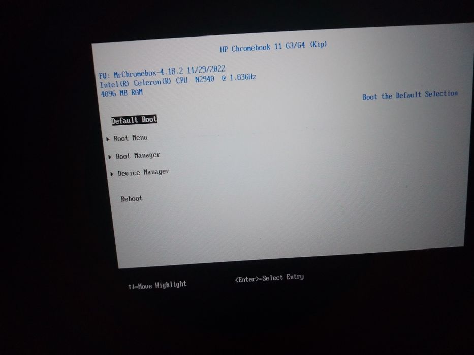 HP Chromebooky 11 G4
