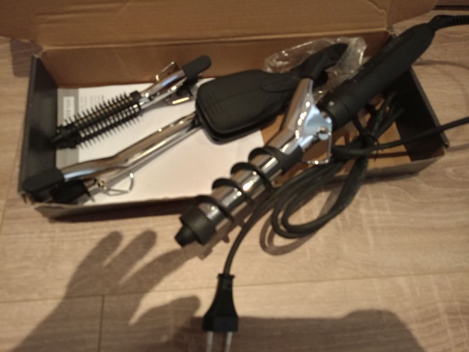 Преса за коса с представки