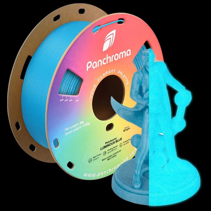 Panchroma™ PLA — Мрамор и Светящийся | Polymaker | 1.75мм 1кг
