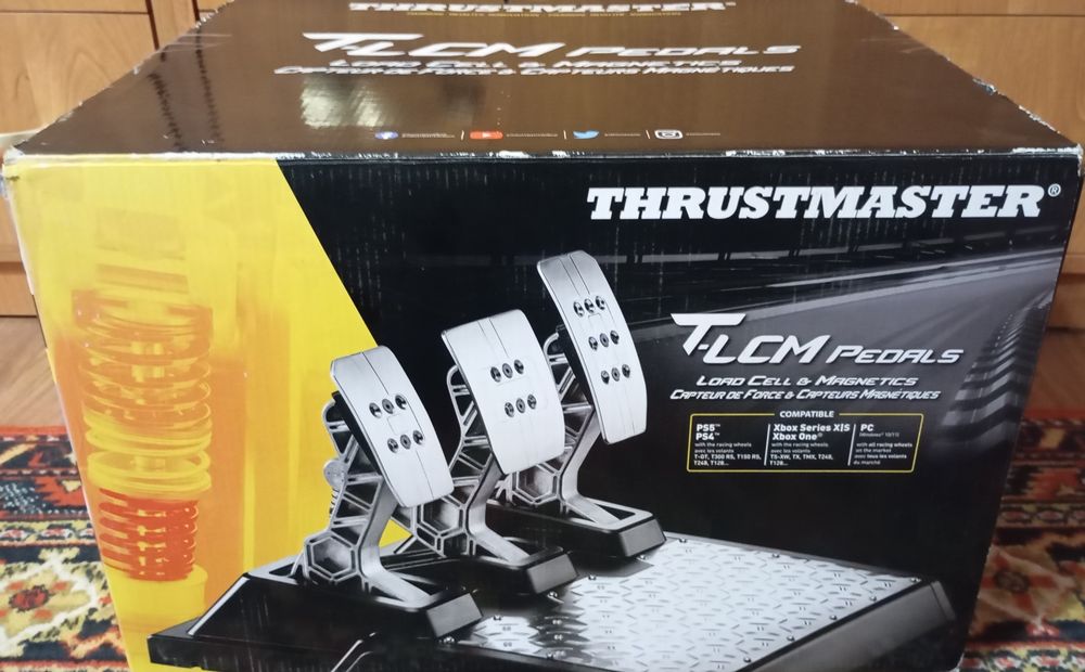 Продам педали thrustmaster T-LCM