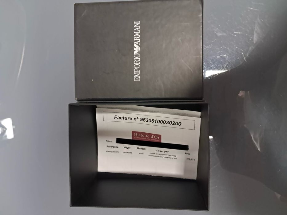 Ceas Emporio Armani Meccanico original