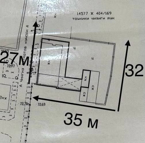 Земля под строительство на Юнусабаде/ Бадамзар
Ор-р: бывший центр плов