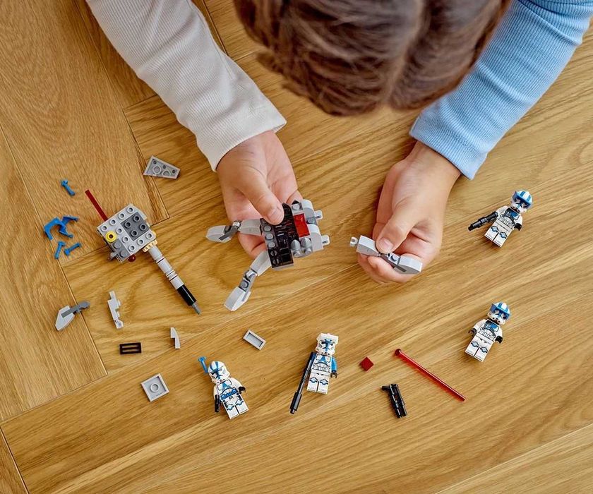 НОВО LEGO Star Wars 75345 - Боен пакет клонинг щурмоваци от 501