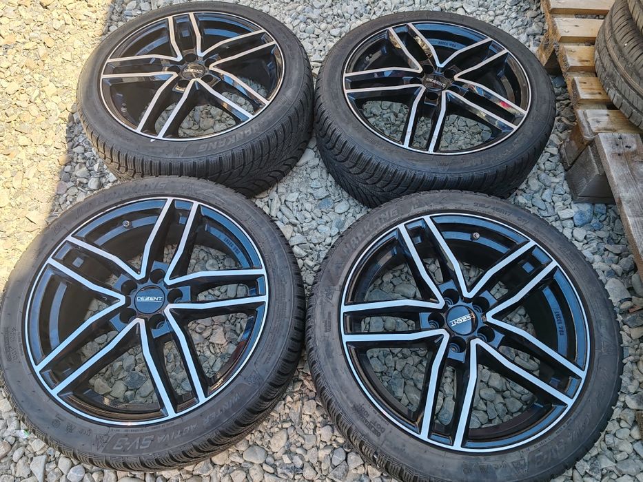 Jante aliaj 17” 5x100 + cauciucuri iarnă Nankang 215/45 R17
