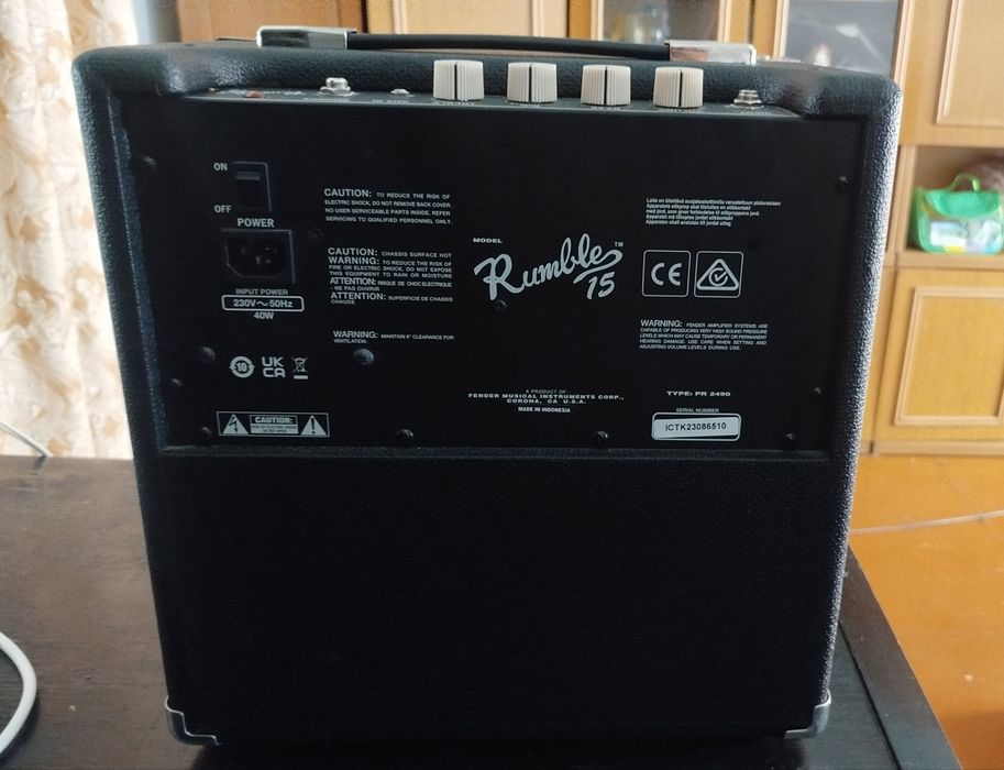 Усилитель Fender Rumble 15