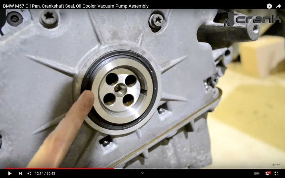 Инструмент за монтаж на преден семеринг колянов вал M57 M47 N57 N47