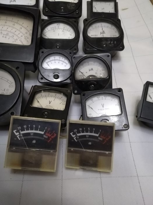 Вольтметр.Милиамперметр.Измерительные приборы. СССР.