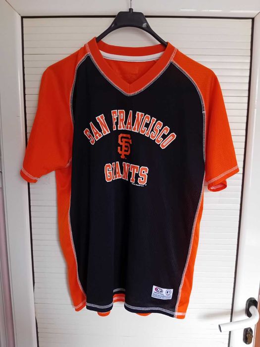 Оригинална ретро фланелка на San Francisco Giants