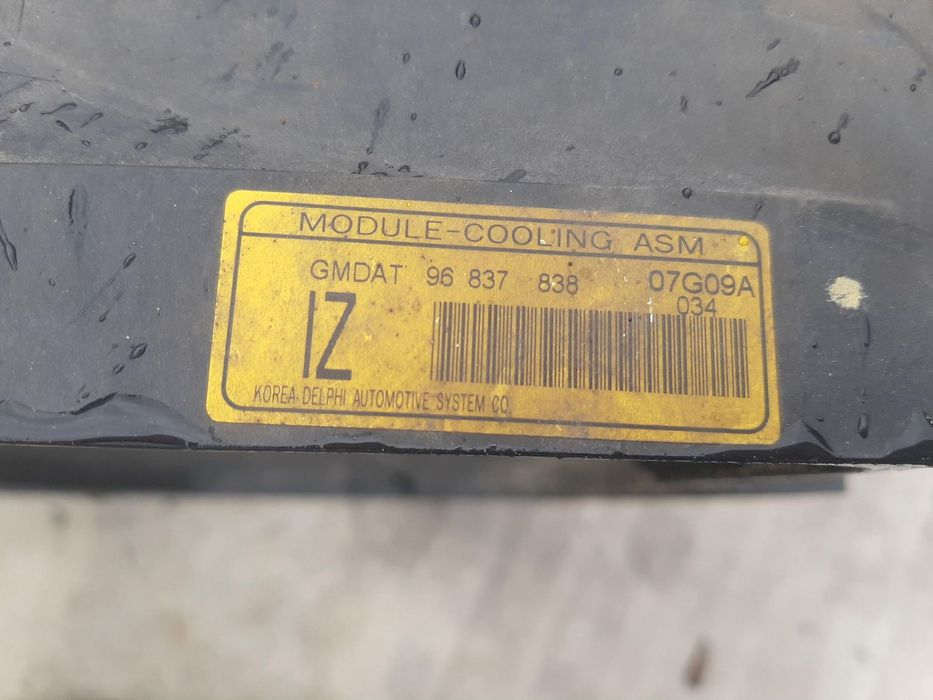 set grup electroventilatoare cutie automata 2.0 d  opel antara a l07  96837838