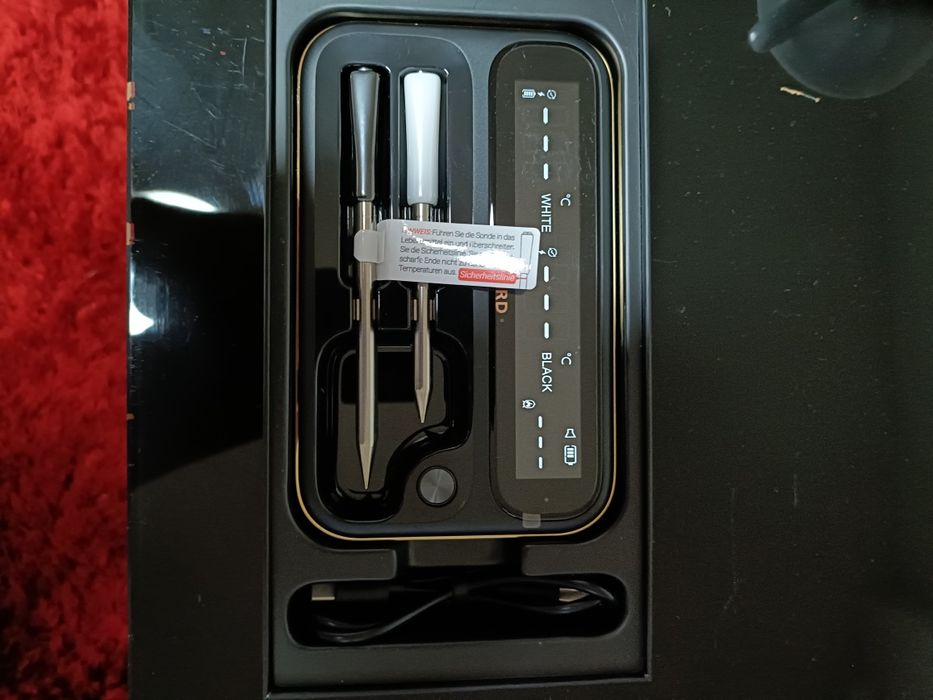 Termometru digital pentru grătar wireless