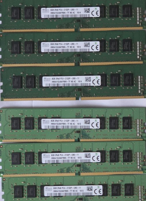 ОЗУ RAM 8gb 2133 x11