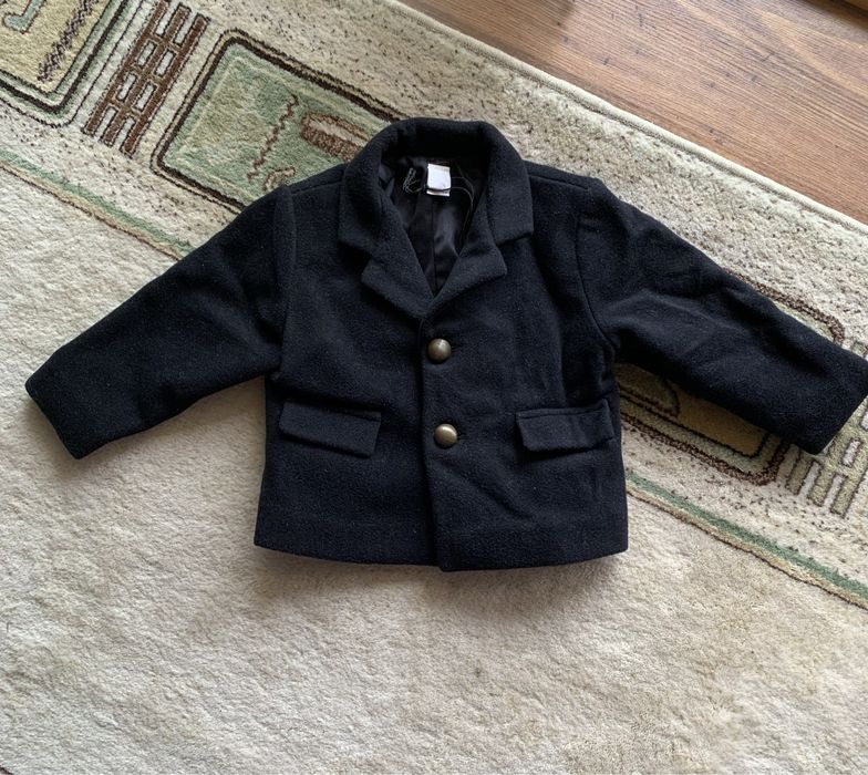 Pardesiu bebelusi, atelierul Cosette, negru, marime 80, nou