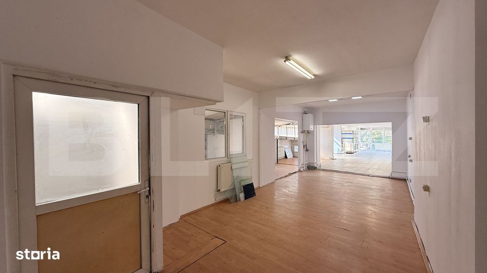 Spatiu comercial P + E + M, 308 mp utili, zona Medicina Veche