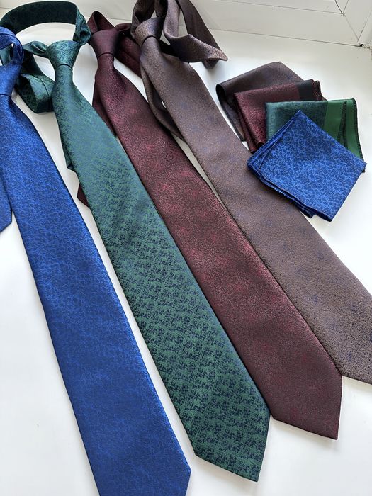 Новые галстуки + платок / Качество топ