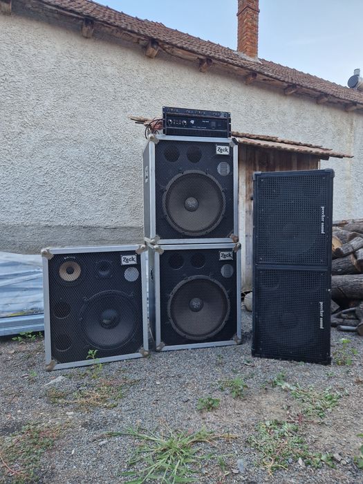 Difuzor + statie de amplificator, mixer