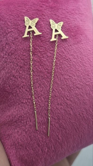 Cercei aur 14 k fir