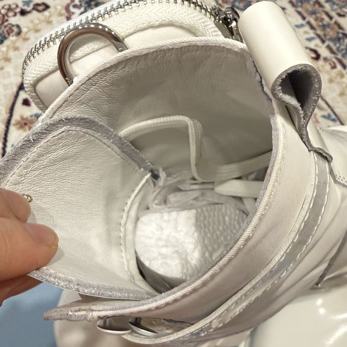 Белые ботинки Prada 1:1