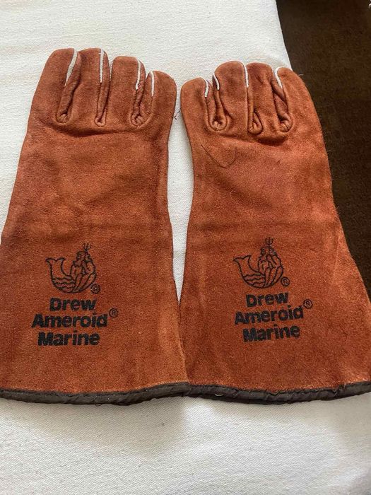 Кожени заварочни ръкавици 20 лв