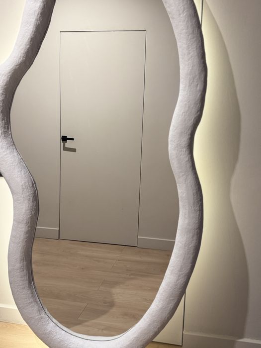 Oglinda decorativa/Oglinda LED stil wabisabi
