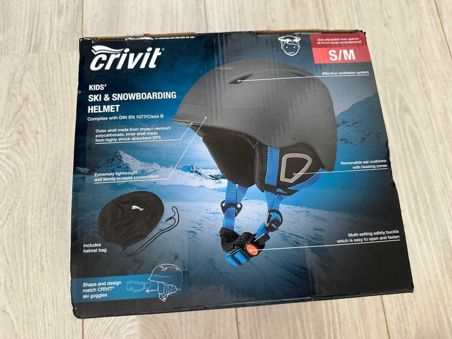 Каска за ски и сноуборд CRIVIT размер S/M