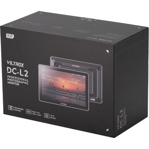 Monitor Viltrox Dc-l2 7" Hd Hdmi Sdi Pe Cameră Ecran Tactil Suport 4k