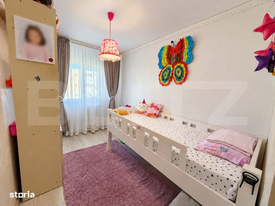 Apartament 3 camere, 57.60 mp, zona Canta