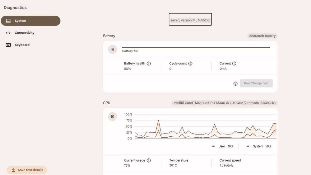 Fujitsu лаптоп - хромбук с Chrome OS Flex