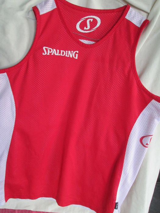 maieu sport rosu/alb L