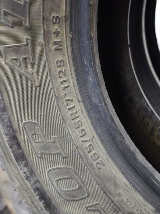 летняя резина 265/55 R17