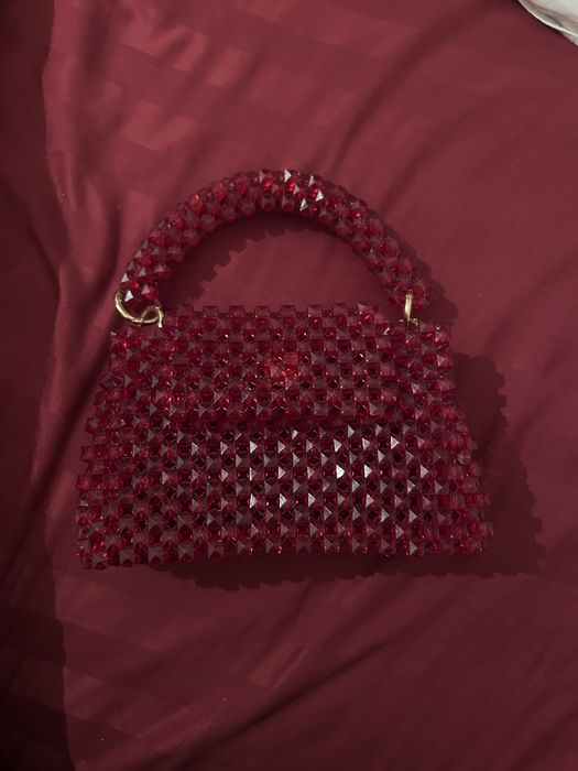 Сумочка с бусинками