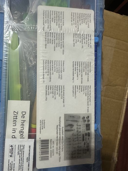 kit complet de pescuit pentru începători sau copii