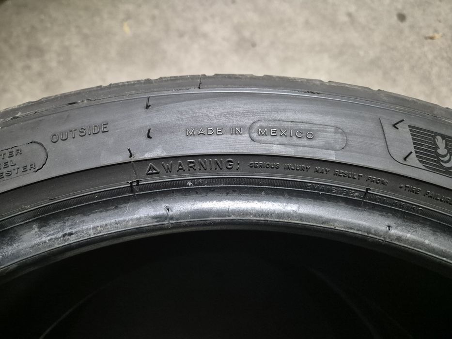 2бр. 255/35/20 летни гуми Michelin Pilot Sport всесезонни зимни