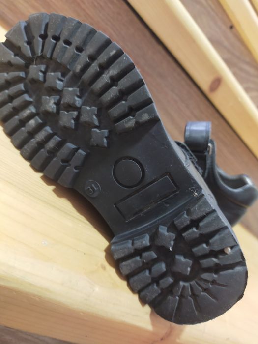 Туфли кожаные для девочек, размер 31