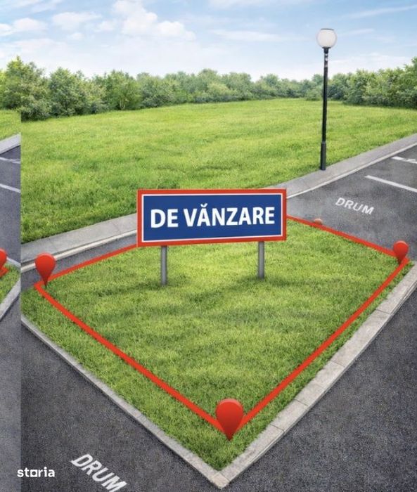 TEREN Intravilan 339 mp Casa PUZ Aprobat toate utilitatiile inclusiv C