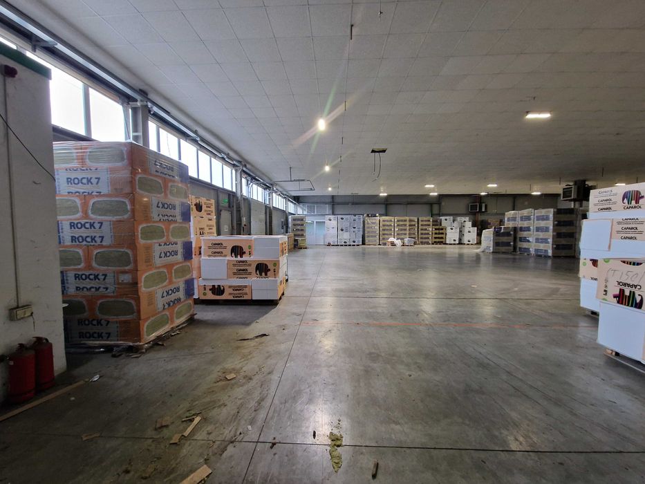 De inchiriat Hala industriala 1400 mp, spatiu depozitare logistica TIR