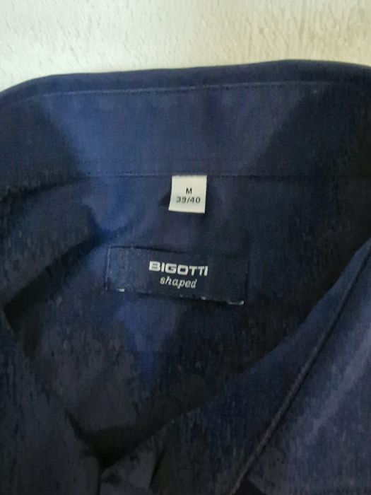 Cămașa Bigotti bleumarin