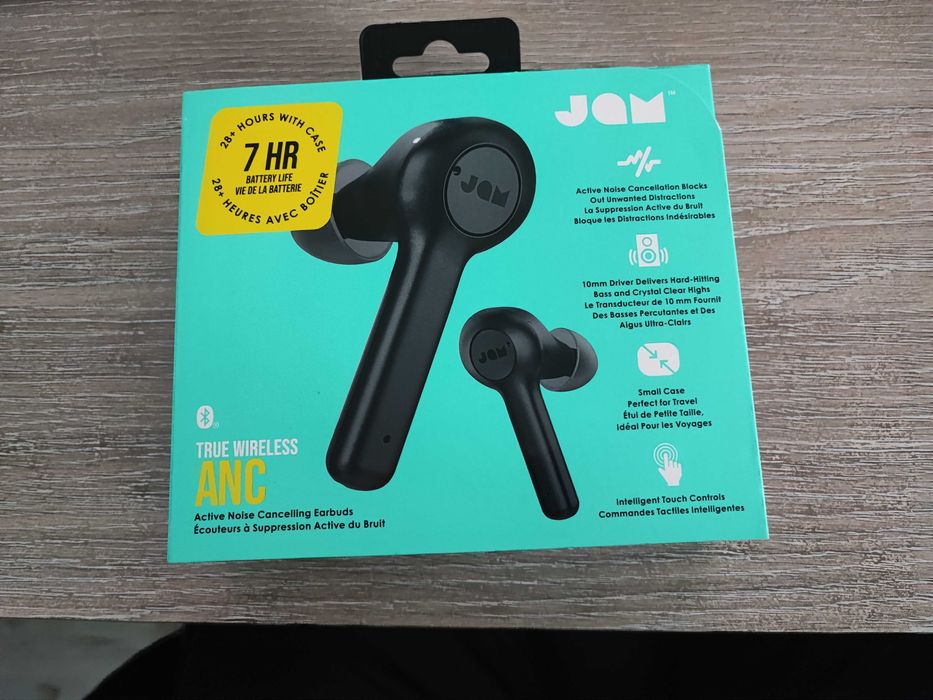 Безжични слушалки JAM - TWS ANC - неизползвани и неразопаковани